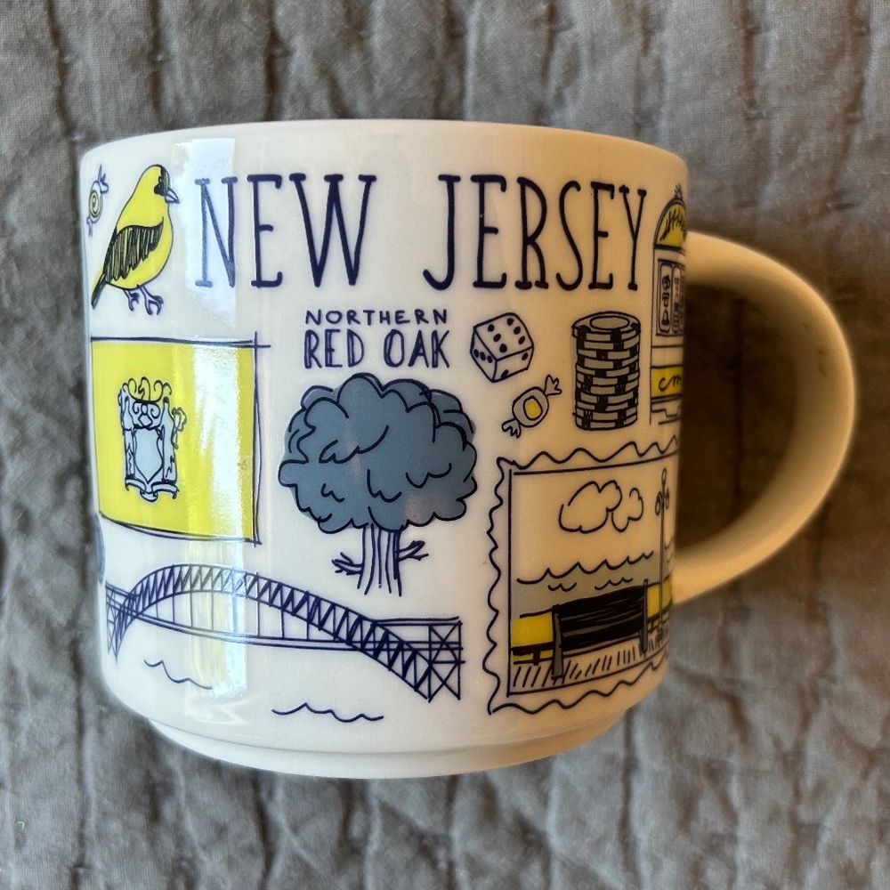 Starbucks New Jersey 2021 Been There Series Mug